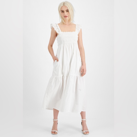 French connection tiered dress in size 0 - Picture 5 of 5